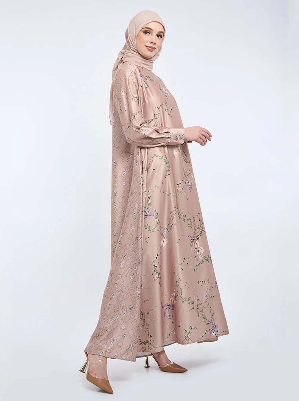 VENA A-LINE DRESS MAUVE