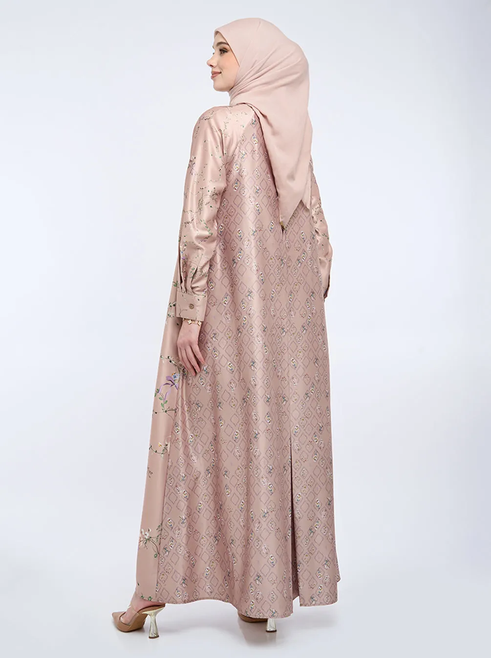 VENA A-LINE DRESS MAUVE