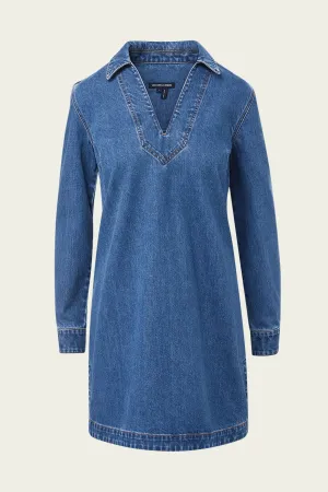 Wasta Denim Dress in Cornflower