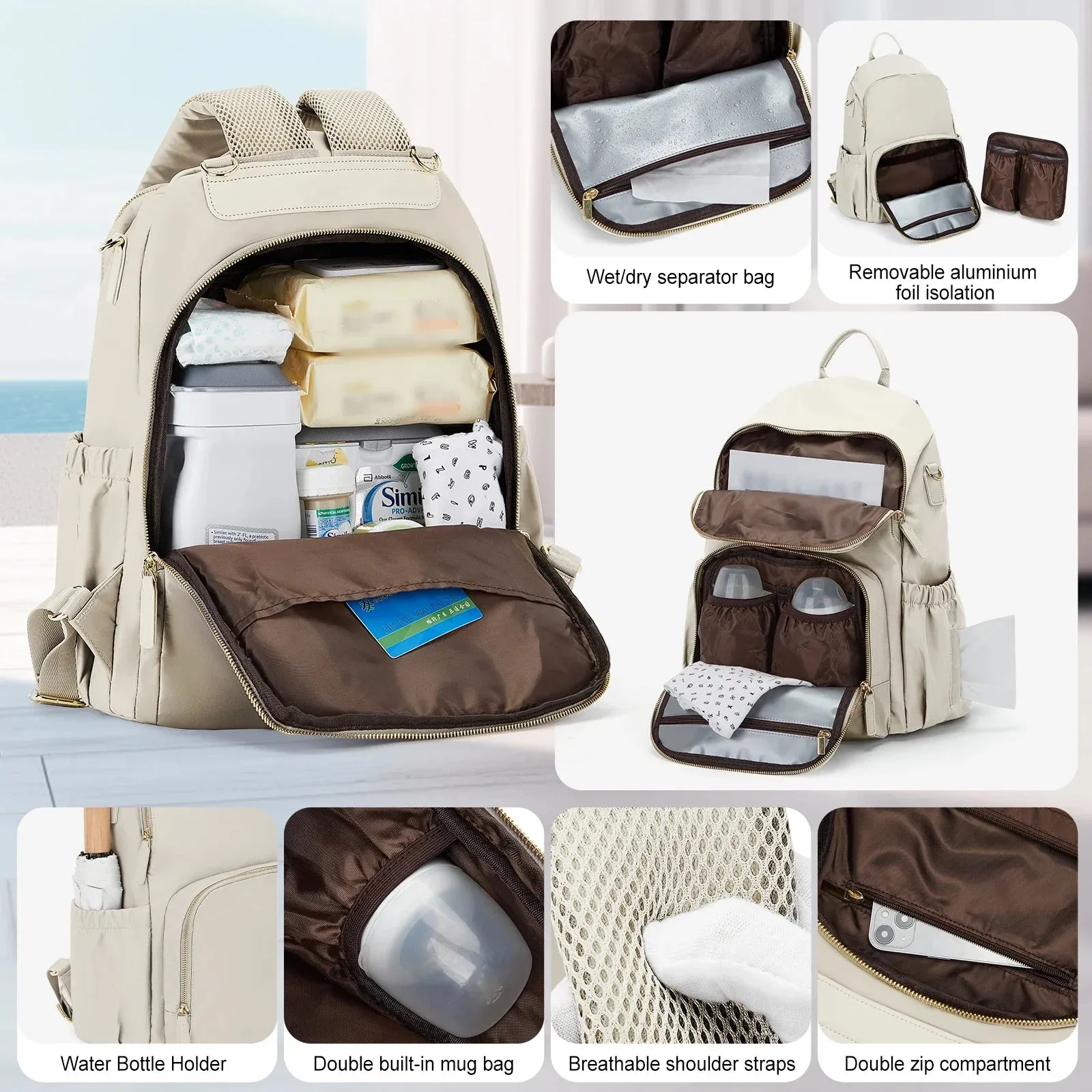 Waterproof Baby Backpack for Travel