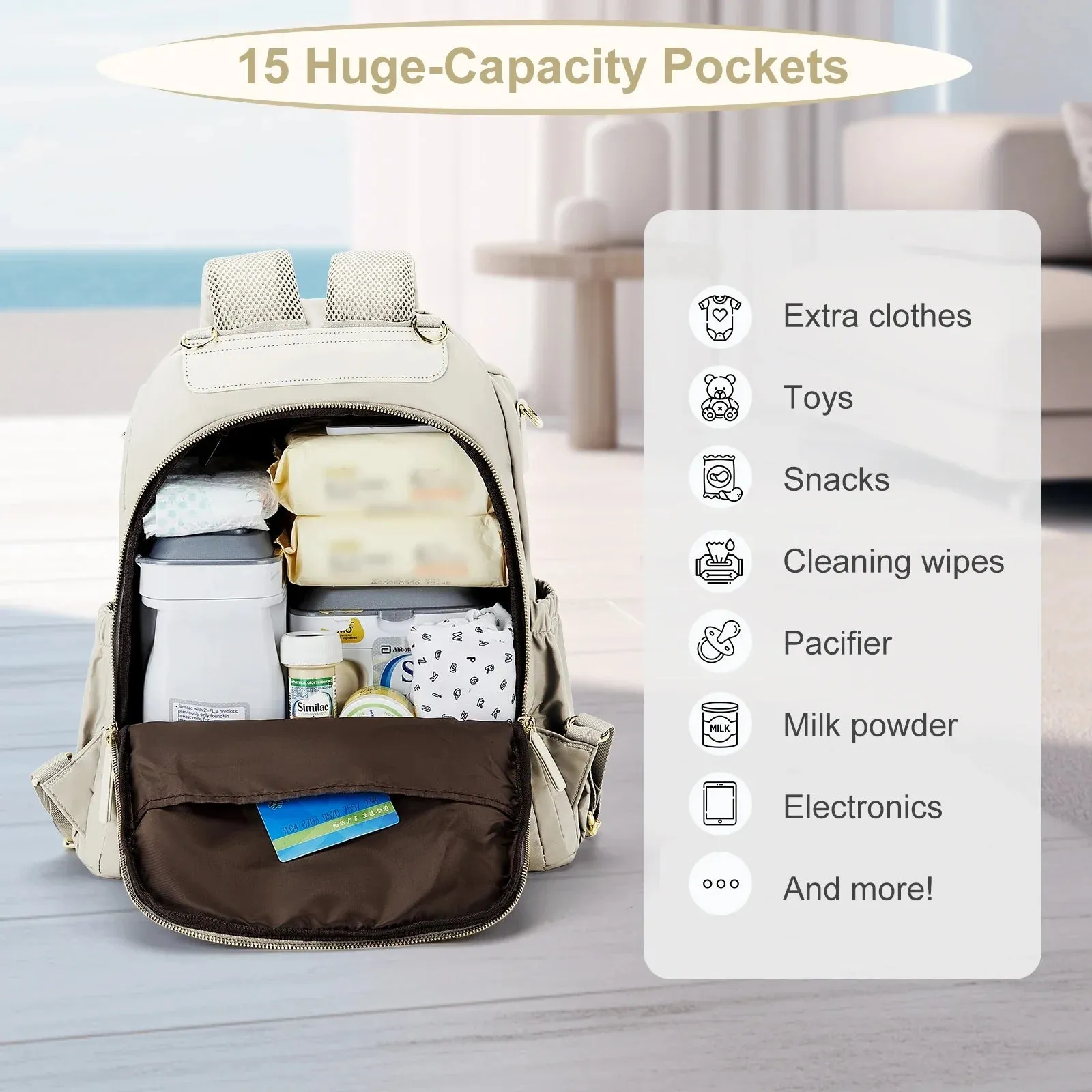 Waterproof Baby Backpack for Travel