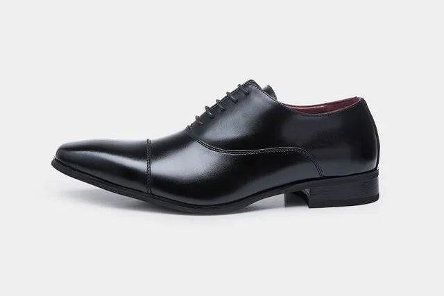 West Louis™ Luxury Genuine Leather Formal Oxfords