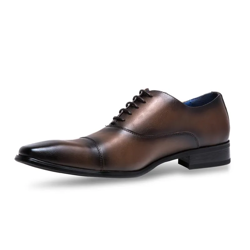 West Louis™ Luxury Genuine Leather Formal Oxfords