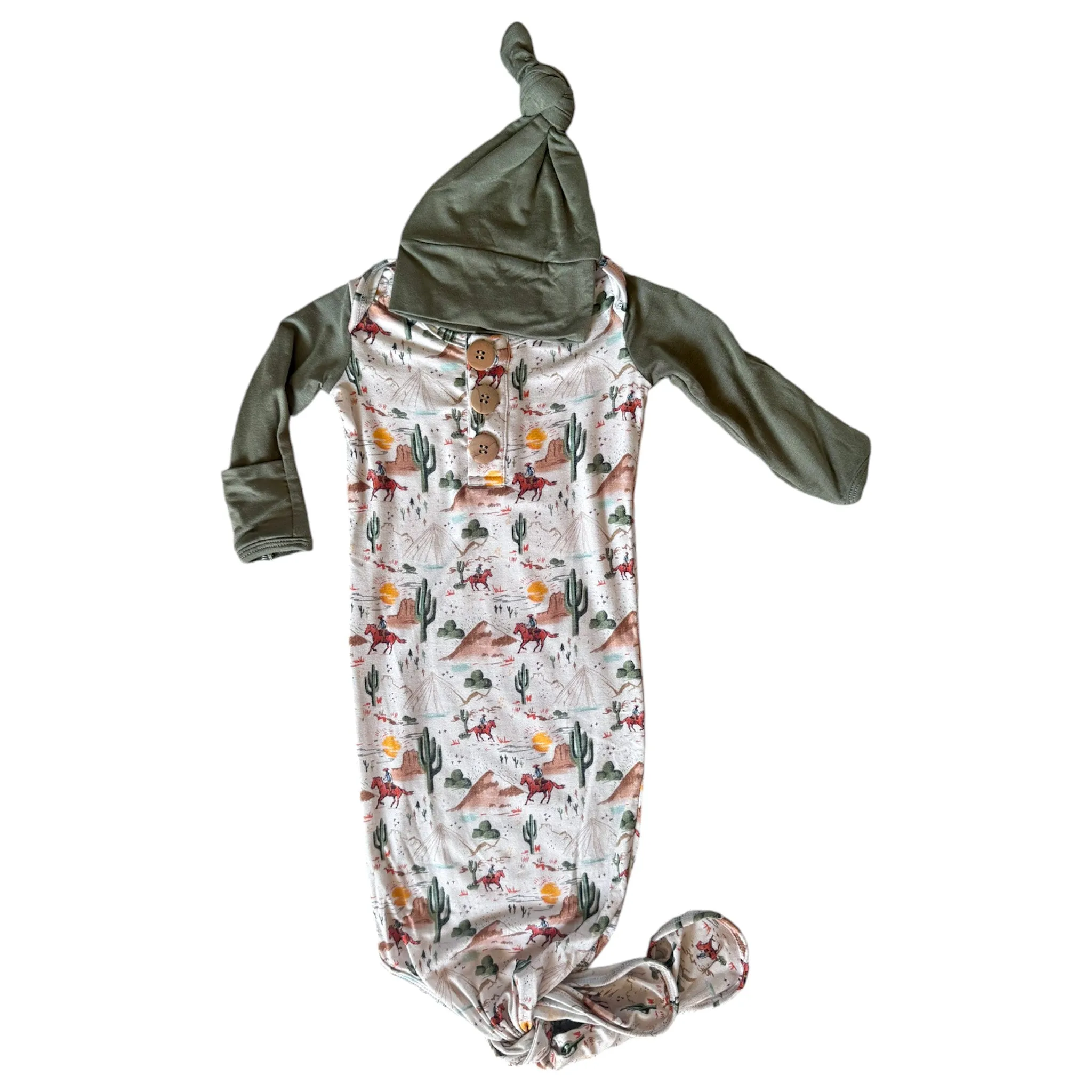Western Wyatt Gown & Hat