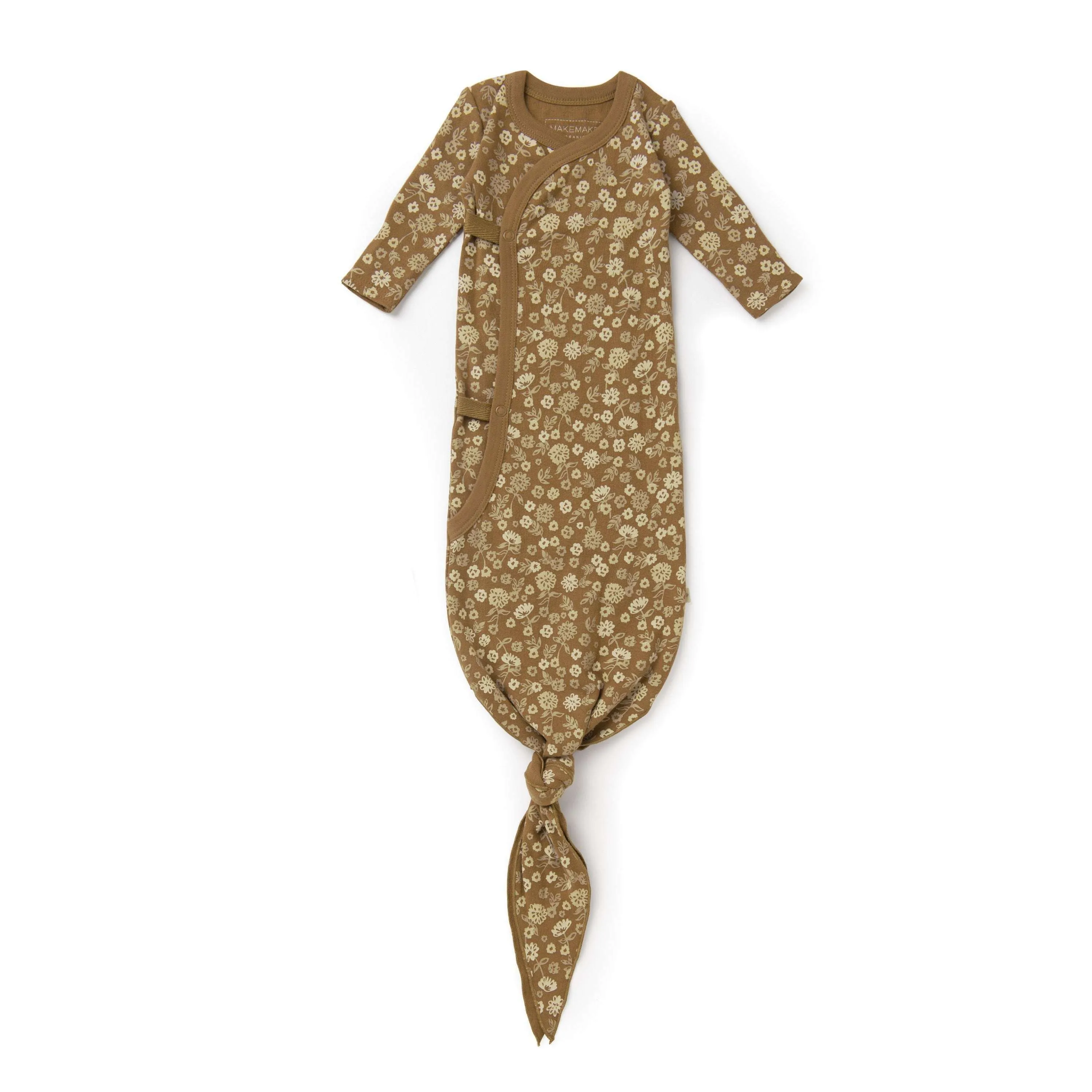 Wildflower | Organic Kimono Knotted Sleep Gown