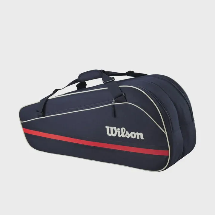 Wilson 6PK Team Racket Bag 2025 Navy