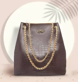Women Brown Handbag