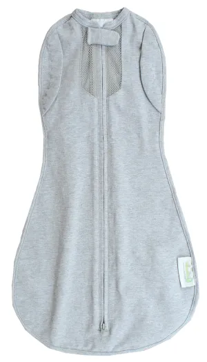 Woombie - Convertible Swaddle Blanket - Twilight Heather Gray