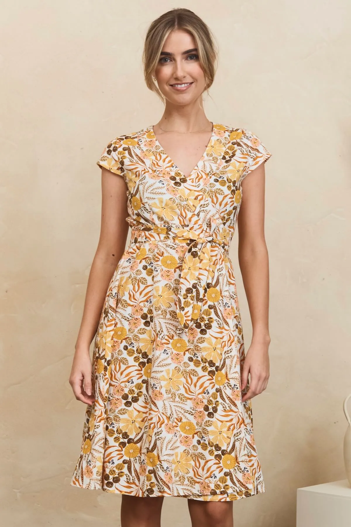 Wrap Dress - Amber