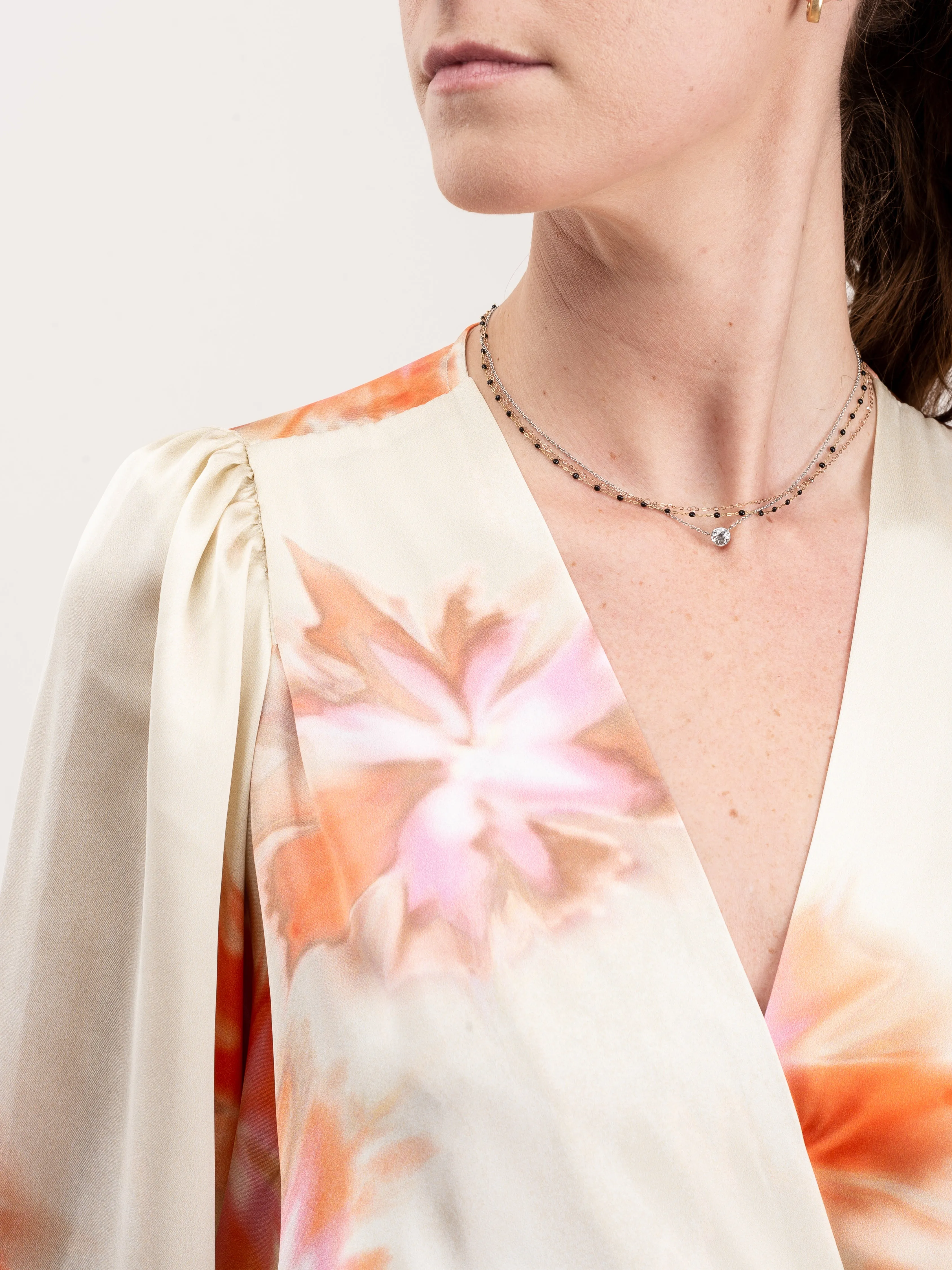 wrap dress - tie dye