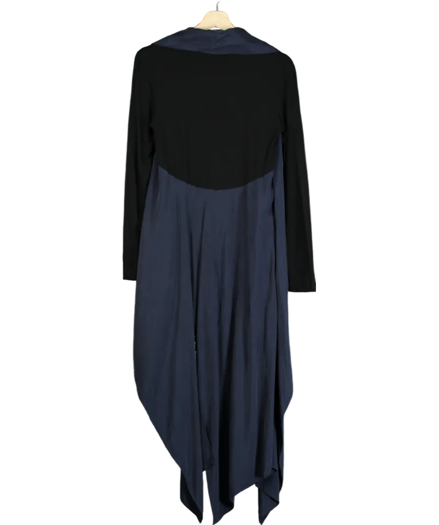 Xenia Design Black Wrap Maxi Dress One Size