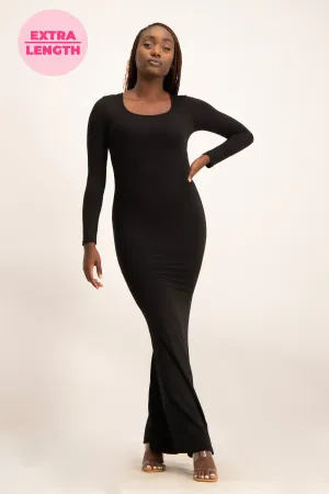 XTRA LENGTH Long Sleeve Lounge Maxi Dress